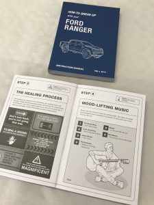A Ford Ranger brochure that won a D&AD Writing for Design award for J Walter Thompson NZ