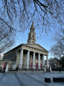 St John's church in Waterloo