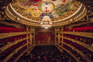 Interior of the Paris Opera House
