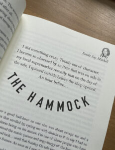 A page of a magazine showing a story called 'The Hammock'